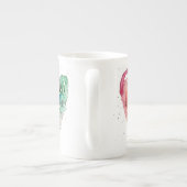 Fun Girly 'Nie zu beschäftigt für Fizzy' Knochen C Porzellantasse (Rückseite)