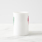 Fun Girly 'Nie zu beschäftigt für Fizzy' Knochen C Porzellantasse (Vorderseite)