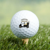 Fun Glam Glitz Name Gold Trimm Diamant Golf Cart Golfball (Insitu T-Shirt)