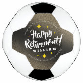 Fun Gold Glitzer Stars Rente Neue Abenteuer Fußball (Vorderseite)