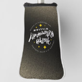 Fun Gold Glitzer Stars Rente Neue Abenteuer Golf Headcover (Rotieren 90)