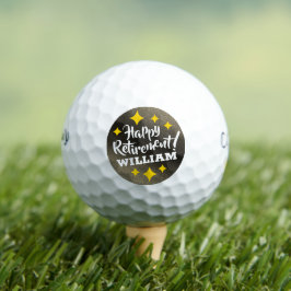 Fun Gold Glitzer Stars Rente Neue Abenteuer Golfball