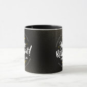 Fun Gold Glitzer Stars Rente Neue Abenteuer Tasse (Zentrum)