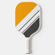 Fun Golden Yellow Dark Gray White Racing Streifen