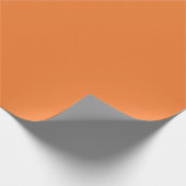 Fun Goldfish Orange Wrapping Paper Geschenkpapier (Ecke)