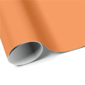 Fun Goldfish Orange Wrapping Paper Geschenkpapier (Rolleneckpunkt)