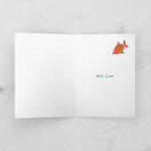 Fun Goldfish Pisces 30. Geburtstagskarte Karte (Innenseite)