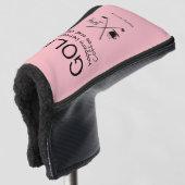 Fun Golf Happens Personalisiert Headcover (3/4 Vorderseite)