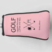 Fun Golf Happens Personalisiert Headcover (Vorderseite)