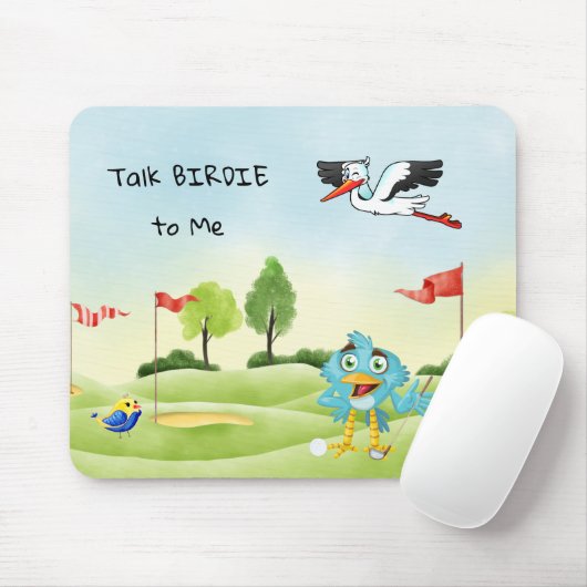 Fun Golf Mouse Pad Vortrag Birdie to Me Mousepad (Mit Mouse)