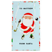 Fun Golf Weihnachten Kleine Geschenktasche Geschenktüte (Vorderseite)