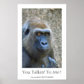 Fun Gorilla Poster! Poster (Vorne)