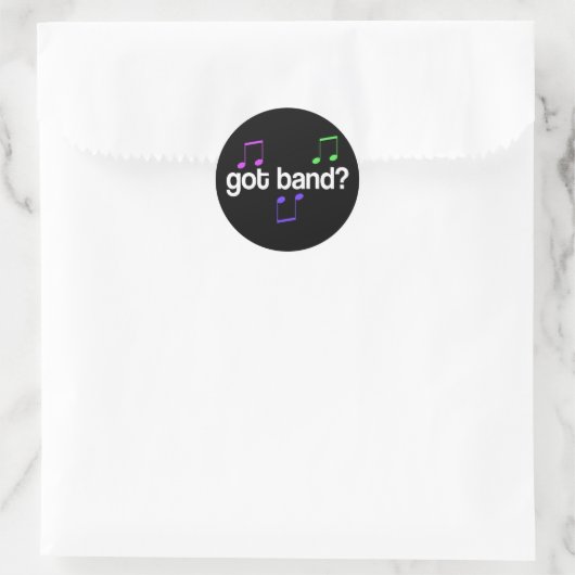 Fun Got Band Sticker (Tasche)