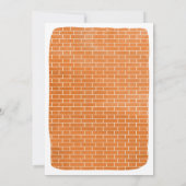 Fun Graffiti Mural Wiedersehen Einladung (Rückseite)