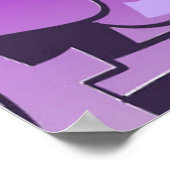 Fun Graffiti Word Art Zuhause Office Decor Poster (Ecke)