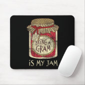Fun Grandma Cute & Funny Being A Gram Quote Mousepad (Mit Mouse)