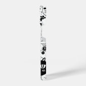 Fun Graphic Art Comic Buch Katzen Kätzchen iPhone Hülle (Linke Seite)