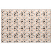 Fun Graphic Chickens Nahtloses Muster Stoff (Fat Quarter (45,7 x 55,9 cm))