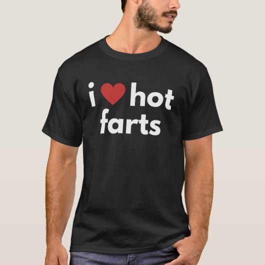 Fun Graphic I Heart Apparel-I Liebe Hot Furzen Pul T-Shirt (Vorderseite)