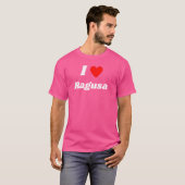 Fun Graphic - I Liebe Ragusa T-Shirt (Vorne ganz)