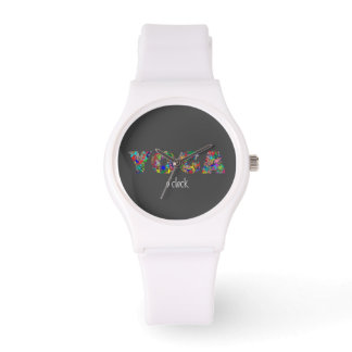 Fun Graphic Yoga O'Clock eWatch Armbanduhr