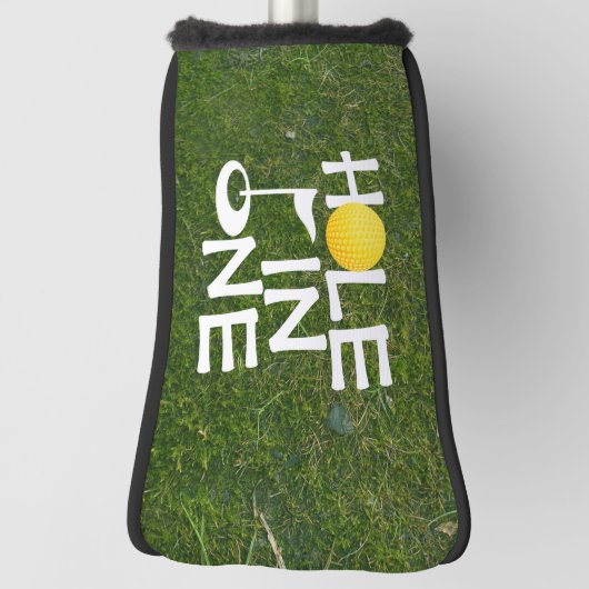 Fun Grass Hole in einem Golf Headcover (Rotieren 90)
