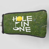 Fun Grass Hole in einem Golf Headcover (Vorderseite)