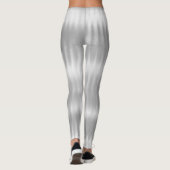 Fun Gray Gefärbte Krawatte Leggings (Rückseite)