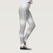 Fun Gray Gefärbte Krawatte Leggings (Rechts)