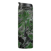 Fun Green Camouflage Thermosbecher (Nach rechts gedreht)