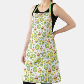 Fun Green Donuts und Cupcakes Pattern Schürze (InSitu)