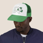 Fun Green Kleeblatts Irish Girl Trucker Cap Truckerkappe (Beispiel)