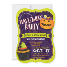 Fun Green & Lila Halloween Costume Party