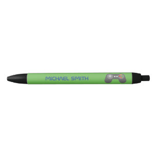 Fun Green Video Game Themed Personalisiert Kugelschreiber