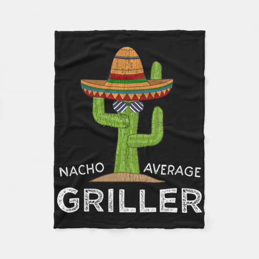 Fun Grillen Grill Lover Spaß Griller Sprichwort Fu Fleecedecke (Vorderseite)