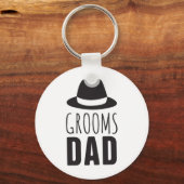 Fun Grooms Vater Trauzeuge Geschenk Brautparty Hoc Schlüsselanhänger (Vorderseite)