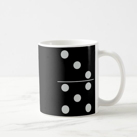 Fun Group Matching Halloween Kostüm Domino Domino Kaffeetasse (Rechts)