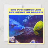 FUN & GRUMP AN BORD CRUISE SHIP TÜR MAGNET (Vorderseite)