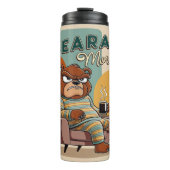 Fun Grumpy Bär Tumbler Thermosbecher (Vorderseite)
