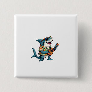 Fun Guitar PlayingT-Shirt Button