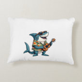 Fun Guitar PlayingT-Shirt Dekokissen (Rückseite)