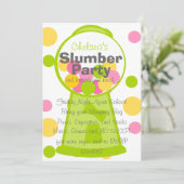 Fun Gumball Maschine Einladung (Stehend Vorderseite)