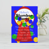 Fun Gumball Maschine Einladung (Stehend Vorderseite)