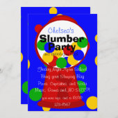 Fun Gumball Maschine Einladung (Vorne/Hinten)