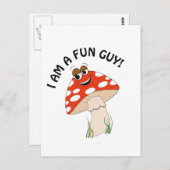 Fun Guy Postcard Postkarte (Vorne/Hinten)
