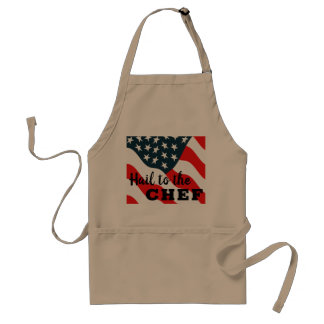 Fun Hail zum Koch Cook Patriot Grilling-Geschenk Schürze