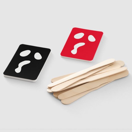 Fun Halloween bootgesichtsgeister beängstigendes P Fächer (Non-assembled)