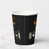 Fun Halloween Brew schwarz Pappbecher (Rechts)
