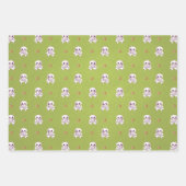 Fun Halloween Candy and Skulls Geschenkpapier Set (Vorderseite 3)