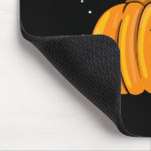 Fun Halloween Cat Hintern Pumpkin Orange Tab Mousepad (Ecke)